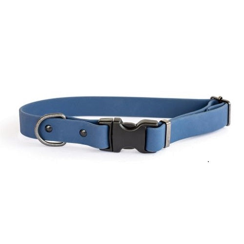 Waterproof Quick Release Dog Collar - Navy, Large