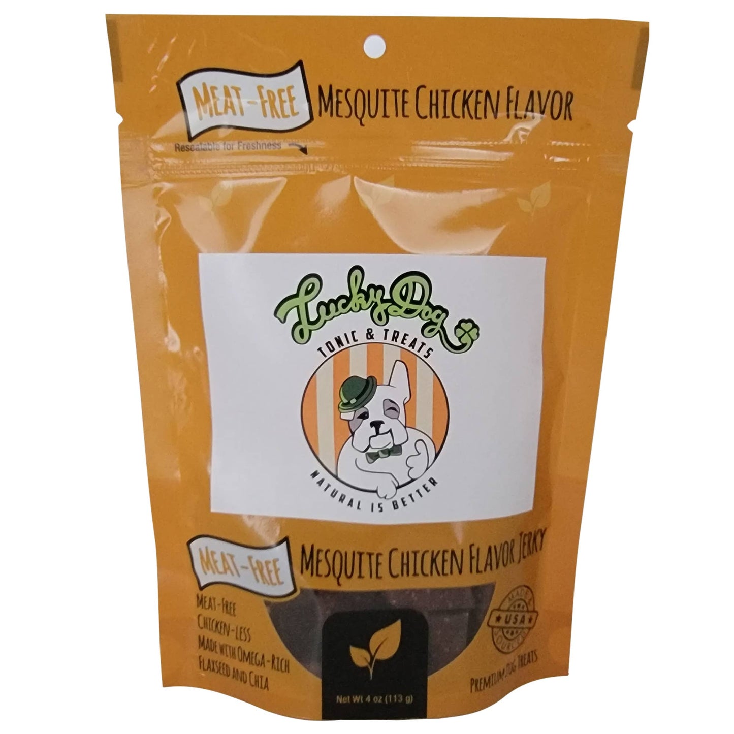 Meat Free Mesquite Chicken Flavor Jerky