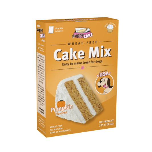 Puppy Cake Mix For Dogs - Pumpkin (wheat-free)