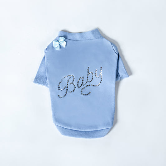 Baby Dog Tee: Blue